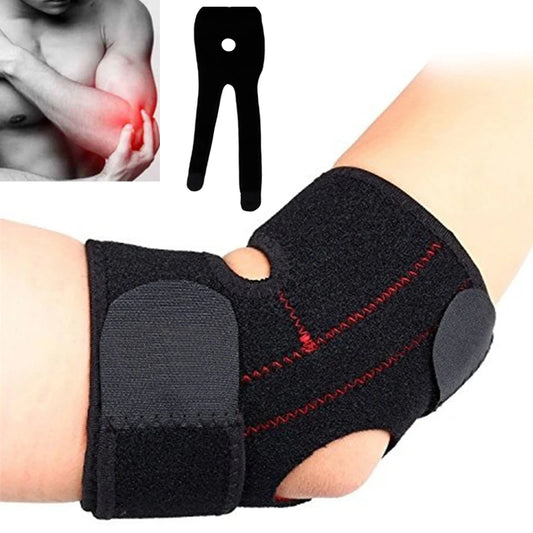 Adjustable Elbow Guard / Elbow Strap / Wrist Strap / Arm Support Strap Breathable Neoprene for Tennis Golfer Elbow - 1 pcs.