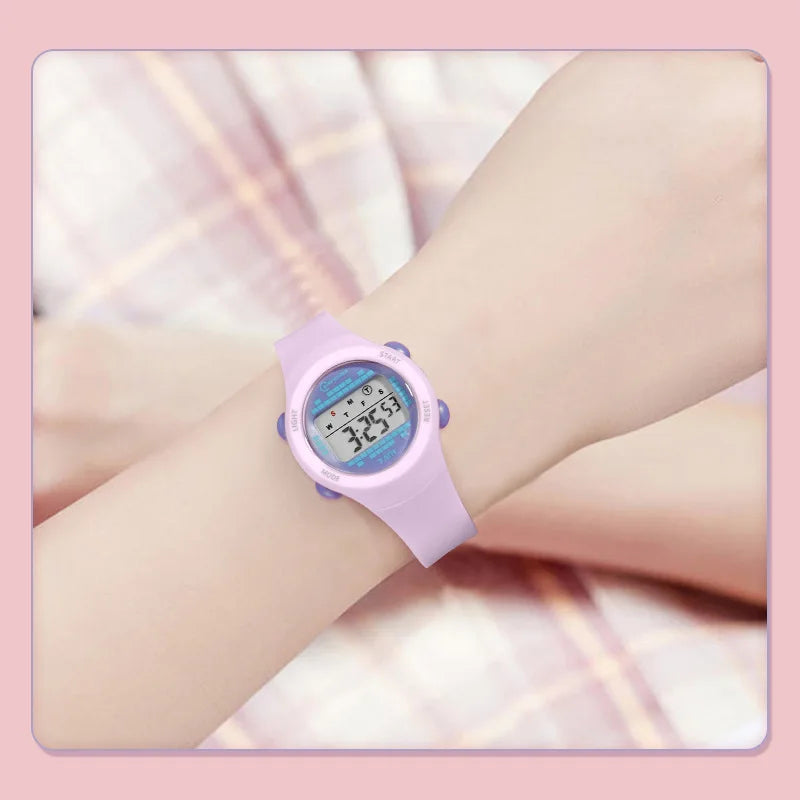 Smartwatch for Children's Boys Girls, Teenagers, Electronic Watch 30M Waterproof Multi functional Digital Gift, Perfect for Kids.